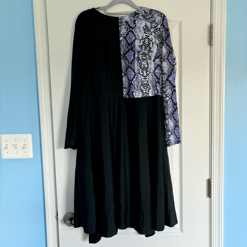 1XL Modest Black Abaya Swimsuit